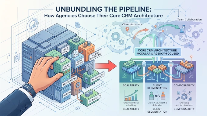Unbundling the Pipeline: How Agencies Choose Their Core CRM Architecture